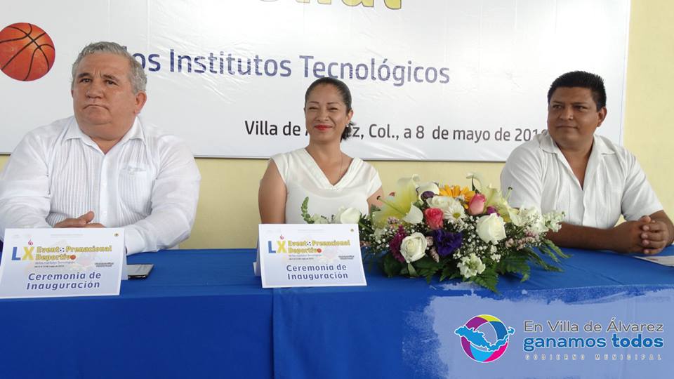 Ceremonia de inauguración de los LX Juegos Prenacionales Deportivos de los Institutos Tecnológicos