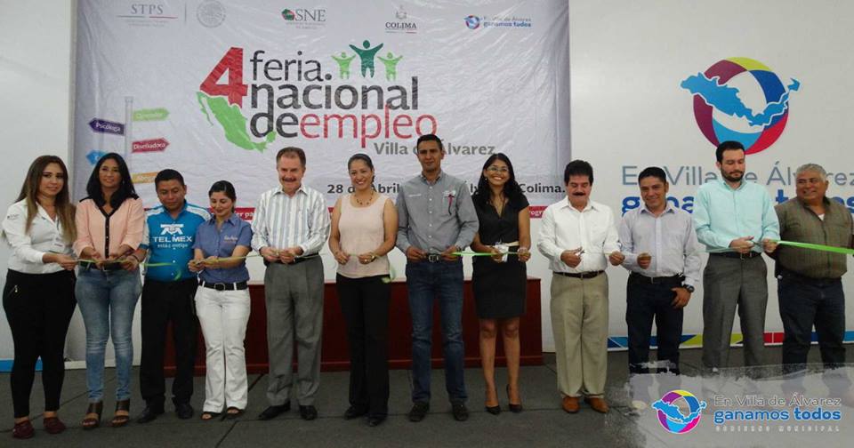 Cuarta Feria Nacional del Empleo Villa de Álvarez.