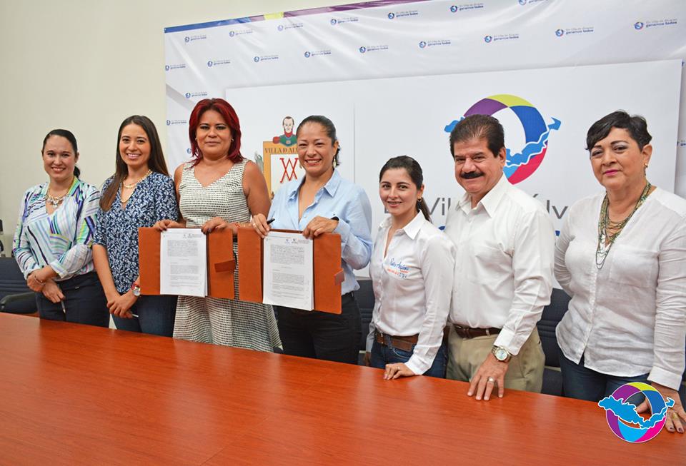 Funcionarios de La Villa firman Convenio General de Colaboración con el Infocol