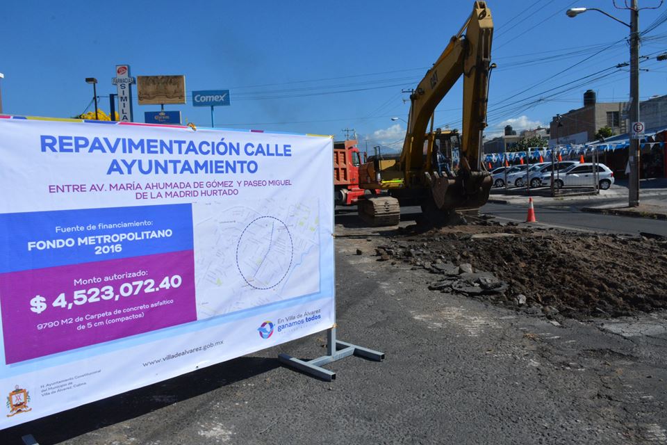 Rehabilitarán la Avenida Ayuntamiento en Villa de Álvarez –   de Villa de Álvarez – Noticias 2021-2024